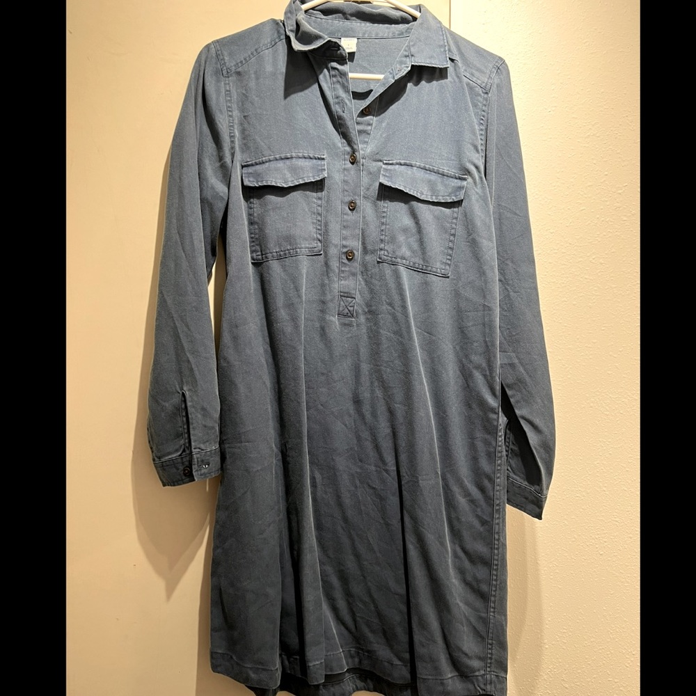 Denim Shirt Dress